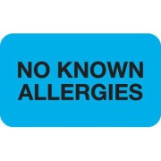 MAP1510 - NO KNOWN ALLERGIES - Lt Blue, 1-1/2