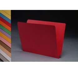 11 pt  Color Folders, Full Cut 2-Ply End Tab,  Letter Size (Box of 100)