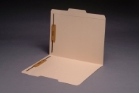 11 pt Manila Folders, 1/3 Cut Top Tab - Assorted, Letter Size, Fasteners Pos. 1 & 3 (Box of 50)