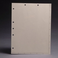 Chart Divider Sheets for Stick-On Tabs,  Manila, 8 1/2" x 11" (Box of 250)