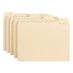 SMEAD: 11 pt Manila Folders, 1/5 Cut Top Tab - Assorted Tab Positions, Letter (Box of 100)