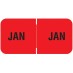 01. January Labels, 3/4" x 1 1/2", Roll of 250 - SHIPS FREE