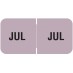 07. July Labels, 3/4" x 1 1/2", Roll of 250 - SHIPS FREE