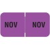 11. November Labels, 3/4" x 1 1/2", Roll of 250 - SHIPS FREE