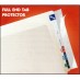 Full Tab Label Protectors, 8" x 2" (Pack of 100)