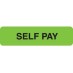 MAP123 - SELF PAY - Fl Green, 1-1/4" X 5/16" (Roll of 500) - SHIPS FREE