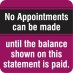 MAP6760 - NO APPOINTMENTS CAN BE MADE - Purple, 1-1/2" X 1-1/2" (Roll of 250) - SHIPS FREE
