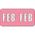 02. February Labels, 1 1/2" x 3/4", Pack of 252 - SHIPS FREE