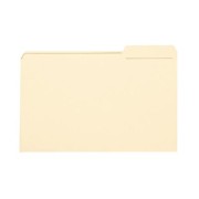 SMEAD: 11 pt Manila Folders, 1/3 Cut Top Tab - Right Tab Position Only, Legal (Box of 100)