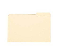 SMEAD: 11 pt Manila Folders, 1/3 Cut Top Tab - Right Tab Position Only, Legal (Box of 100)