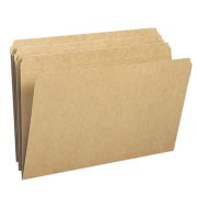 SMEAD: 11 pt Kraft Folders, Straight Cut Top Tab, Legal (Box of 100)