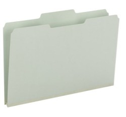 25 Pt. Pressboard Folders, 1/3 Cut Assorted Top Tab,  Legal, 1