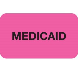 MAP1340 - MEDICAID - Fl Pink, 1-1/2