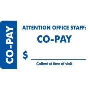 MAP3150 - CO-PAY - Blue, 3-1/4