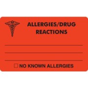 MAP327 - ALLERGIES/DRUG REACTIONS - Fl Red, 4