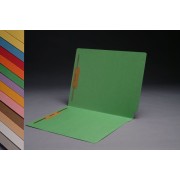 14 pt Color Folders, Full Cut 2-Ply End Tab,  Letter Size, Fasteners Pos. 1 & 3 (Box of 50)