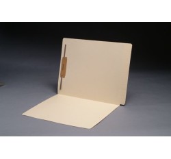 11 pt Manila Folders, Super End Tab, Letter Size, 1 Fastener Pos. 1 (Box of 50)
