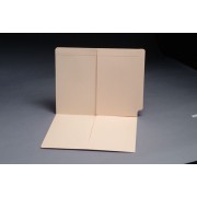11 pt Manila Folders, Full Cut End Tab, Letter Size, 1/2 Pocket Inside Front and Back (Box of 50)