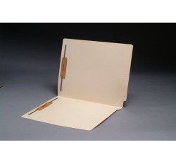 11 pt Manila Folders, Reinforced Spine, Letter Size, 2 Fasteners Pos. 1 & 3 (Box of 50)