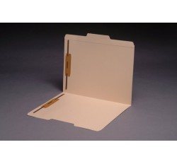 11 pt Manila Folders, 1/3 Cut Top Tab - Assorted, Letter Size, Fasteners Pos. 1 & 3 (Box of 50)
