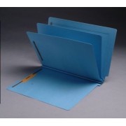 14 Pt. Color Classification Folders, Full Cut End Tab, Letter Size, 2 Dividers, Mylar Reinforced Spine (Box of 15)