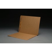 11 pt Kraft Folders, Drop Front, Letter Size, Fastener Pos. 1 (Box of 50)