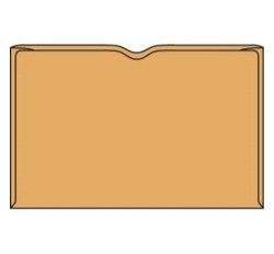 Golden Kraft Pockets (Not Self Adhesive), 9 1/2