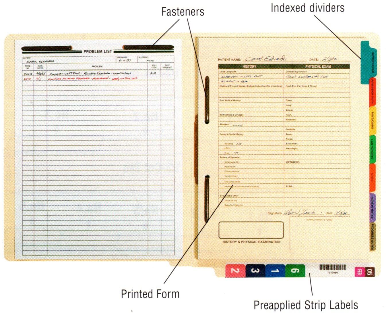 Medical Chart Folders